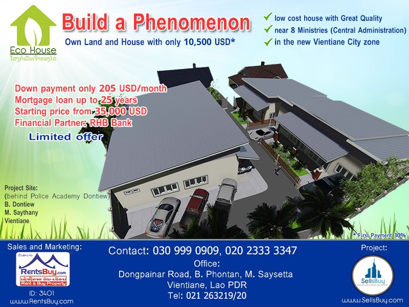 ecohouse vientiane