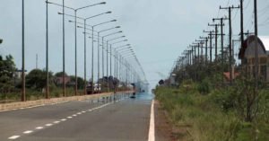 450 years road Vientiane 1 300x157