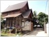 Lao stlye house with nice garden by the Mekong