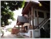 Lao stlye house with nice garden by the Mekong