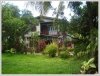 Lao house but with very large garden for rent