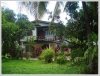 Lao house but with very large garden for rent