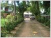 Lao house but with very large garden for rent