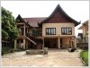 Modern Lao house on the way to National University of Laos