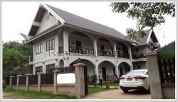 ID: 265 - Wonderful guesthouse for rent with good view of Mekong in Luangprabang