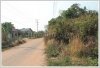 vacant land by pave road for sale in Ban Dongsavath