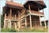 85% complete Big Lao style house by Mekong for urgent sale