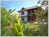 Lao style house near Sengdara