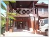 Lao style house near Sengdara