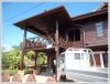 Lao style house near Sengdara