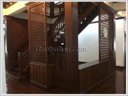 ID: 3418 - Modern Lao style house near Lao ITEC Mall for rent.