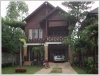 Nice Lao style house in foreigner community near Sengdara
