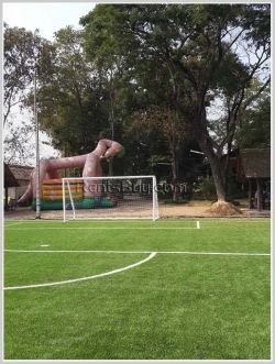 ID: 407 - Modern football fields and resturant business for rent in Sisattanak district.