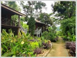 ID: 4267 - Beautiful Hotel and Bungalow near Nam Khan River for sale in Luangprabang Province