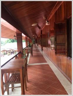 ID: 4054 - Beautiful hotel by Mekong River for sale in Ban Pakbeng Village