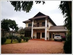 ID: 3932 - The nice house with large parking for rent in Chanthaboury District