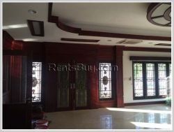 ID : 1079 - New Modern house with fully furnished for rent near Lao American College