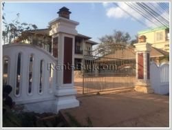 ID : 1079 - New Modern house with fully furnished for rent near Lao American College