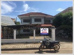 ID: 4192 - Adorable house near Patuxay for rent in Ban Sisavath