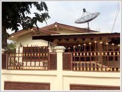 ID: 3084 - Villa house near 150 Tieng hospital for rent in Chanthabouly district