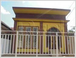 ID: 3038 - Nice villa house for rent near main road in Chanthabouly district