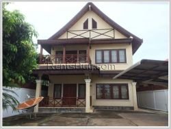 ID: 3748 - The beautiful house near Patuxay for rent in Chanthabouly district