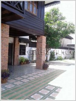ID 2730: Lao style house with fully furnished near Embassy of United States of America for rent