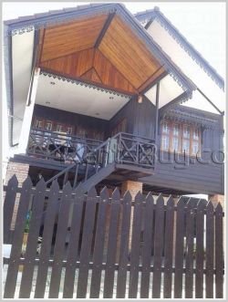 ID 2730: Lao style house with fully furnished near Embassy of United States of America for rent