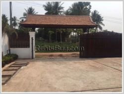 ID: 3560 - Beautiful house design with traditional taste of Lao and fully furnished for rent