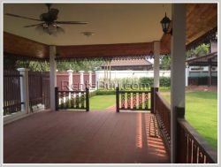 ID: 3560 - Beautiful house design with traditional taste of Lao and fully furnished for rent