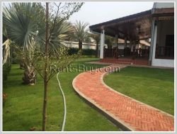 ID: 3560 - Beautiful house design with traditional taste of Lao and fully furnished for rent