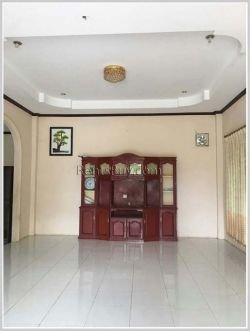 ID: 3707 - Adorable house with large yard between City and Lao-Thai Friendship Bridge for rent