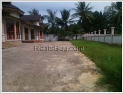ID: 3245 - Beautiful compound house near Thatluang Temple with fully furnished for rent