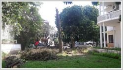 ID: 3347 - Spacious house by pave road and near Patuxay for rent