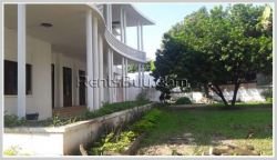 ID: 3347 - Spacious house by pave road and near Patuxay for rent