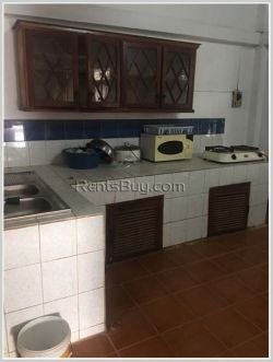 ID: 3534 - the Villa home in town by pave road near Lao American College for rent