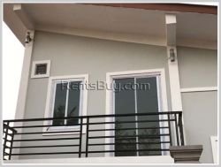 ID: 955 - Newly constructed house available in town by pave road for rent