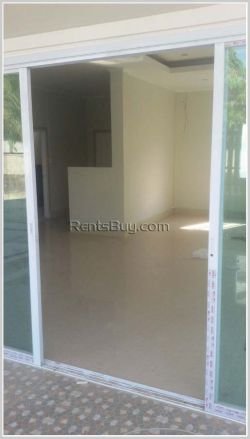 ID: 955 - Newly constructed house available in town by pave road for rent
