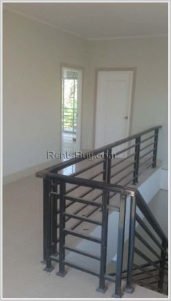 ID: 955 - Newly constructed house available in town by pave road for rent
