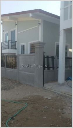 ID: 955 - Newly constructed house available in town by pave road for rent