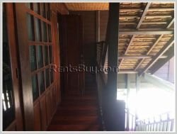 ID: 3667 - Lao style house near Sengdara Fitness for rent