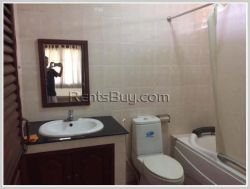 ID: 3667 - Lao style house near Sengdara Fitness for rent