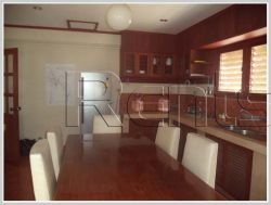 ID: 3112 - The beautiful privacy house with fully furnished for rent in Saysettha district