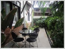 ID: 3139 - Lao contemporary house with large shady garden for rent.