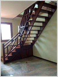 ID 2903- Lao style house with large garden for rent