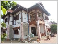 ID: 2913 - Fully furnished Lao style house in quiet area