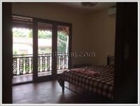 ID 2903- Lao style house with large garden for rent