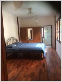 ID 2903- Lao style house with large garden for rent