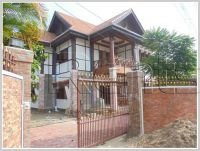 ID: 2913 - Fully furnished Lao style house in quiet area