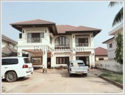 ID: 3058 - Modern house in business area for rent In Saysettha district